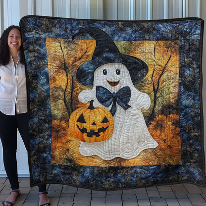 Ghost Witch And Pumpkin WN3107023CL Quilt