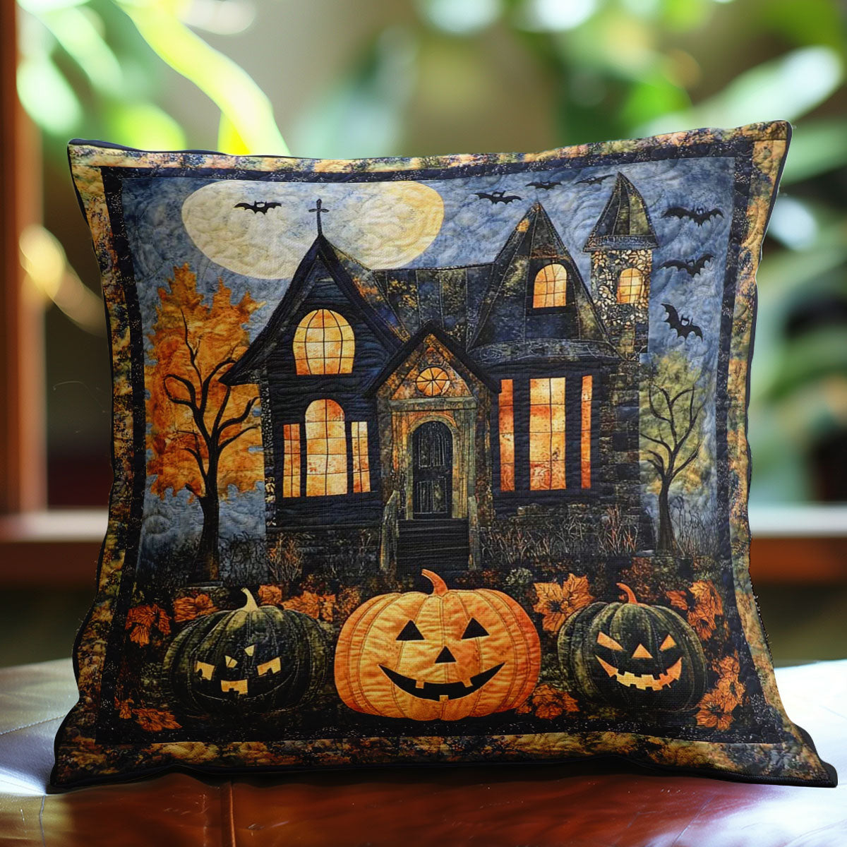 Ghostly House WN0308042CL Quilt Pillow Case