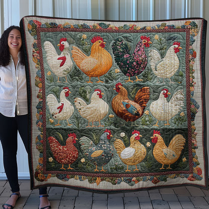 Giggling Hens WN0508042CL Quilt