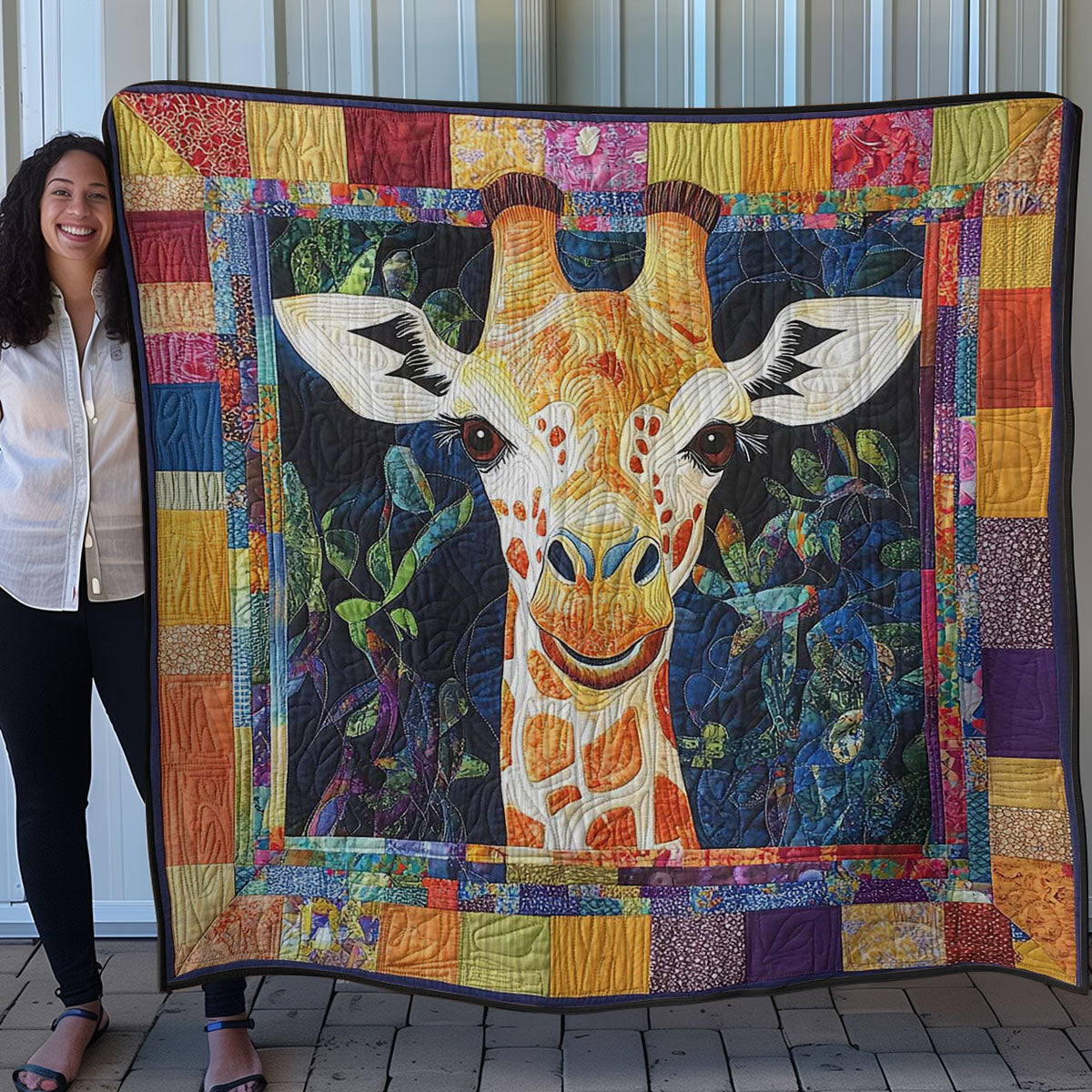 Giraffe Bliss WN0708070CL Quilt