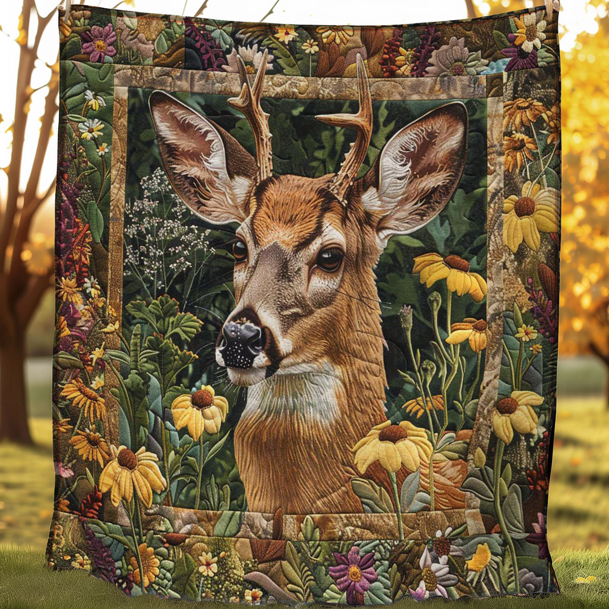 Giraffe Garden WN2108135CL Quilt