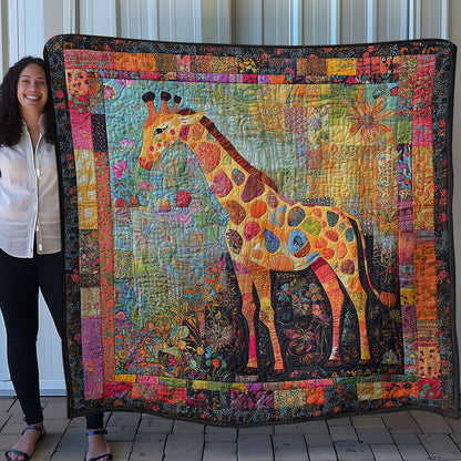 Giraffe Patchwork WN0708075CL Quilt