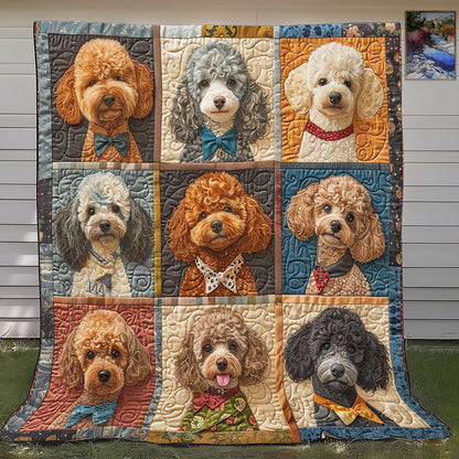 Glamour Poodle SR1008049CL Quilt