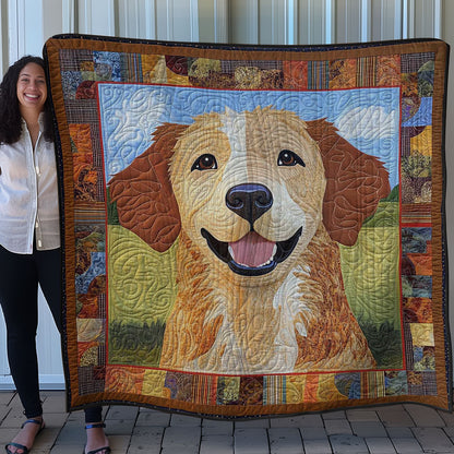 Golden Retriever Haven WN0608024CL Quilt