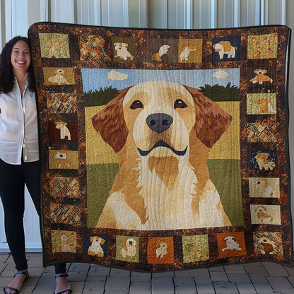 Golden Retriever Warm WN0608022CL Quilt