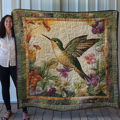 Graceful Hummingbird WN0108065CL Quilt