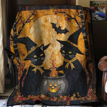 Halloween Cat's Hex WN1408045CL Quilt