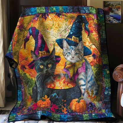 Halloween Cat's Spell WN1408041CL Quilt