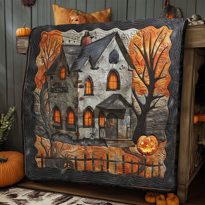 Halloween Haunted Manor SR1508005CL Quilt