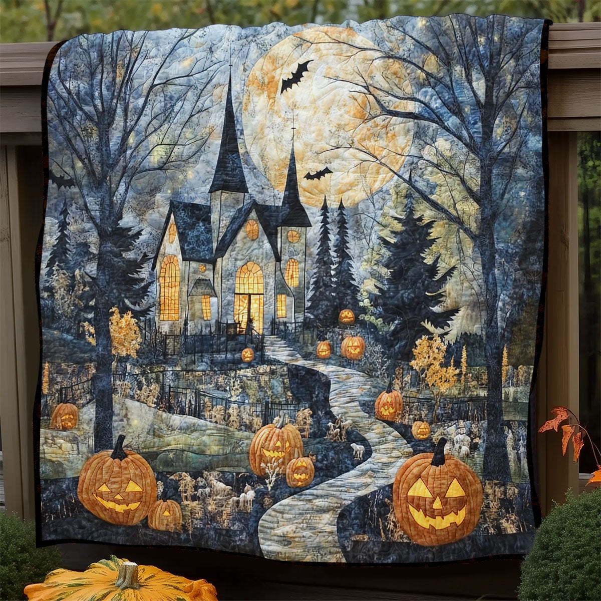 Halloween Night WM0608039CL Quilt