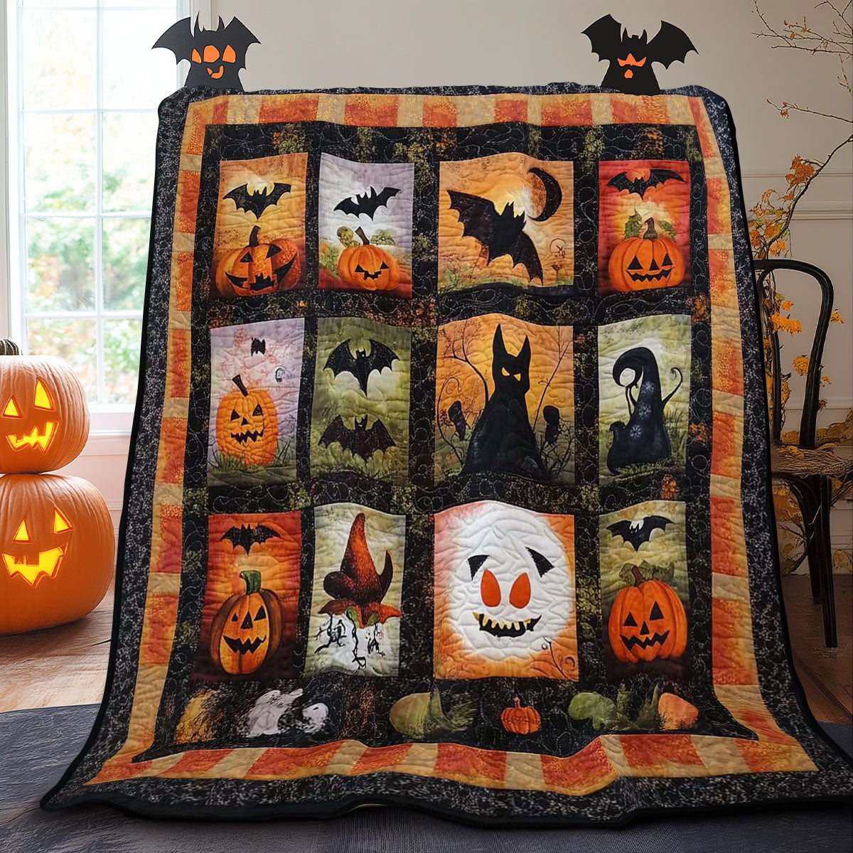 Halloween Night WN0608060CL Quilt