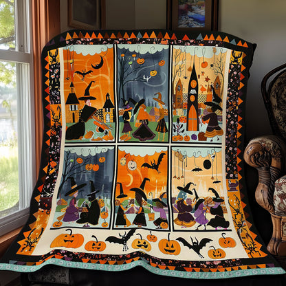 Halloween Witches' Dance WN3008036CL Quilt