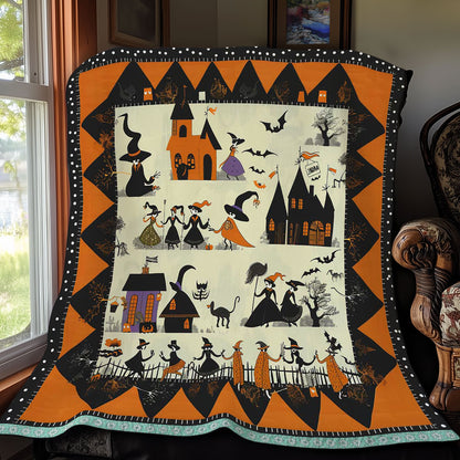 Halloween Witches' Potion Party WN3008037CL Quilt