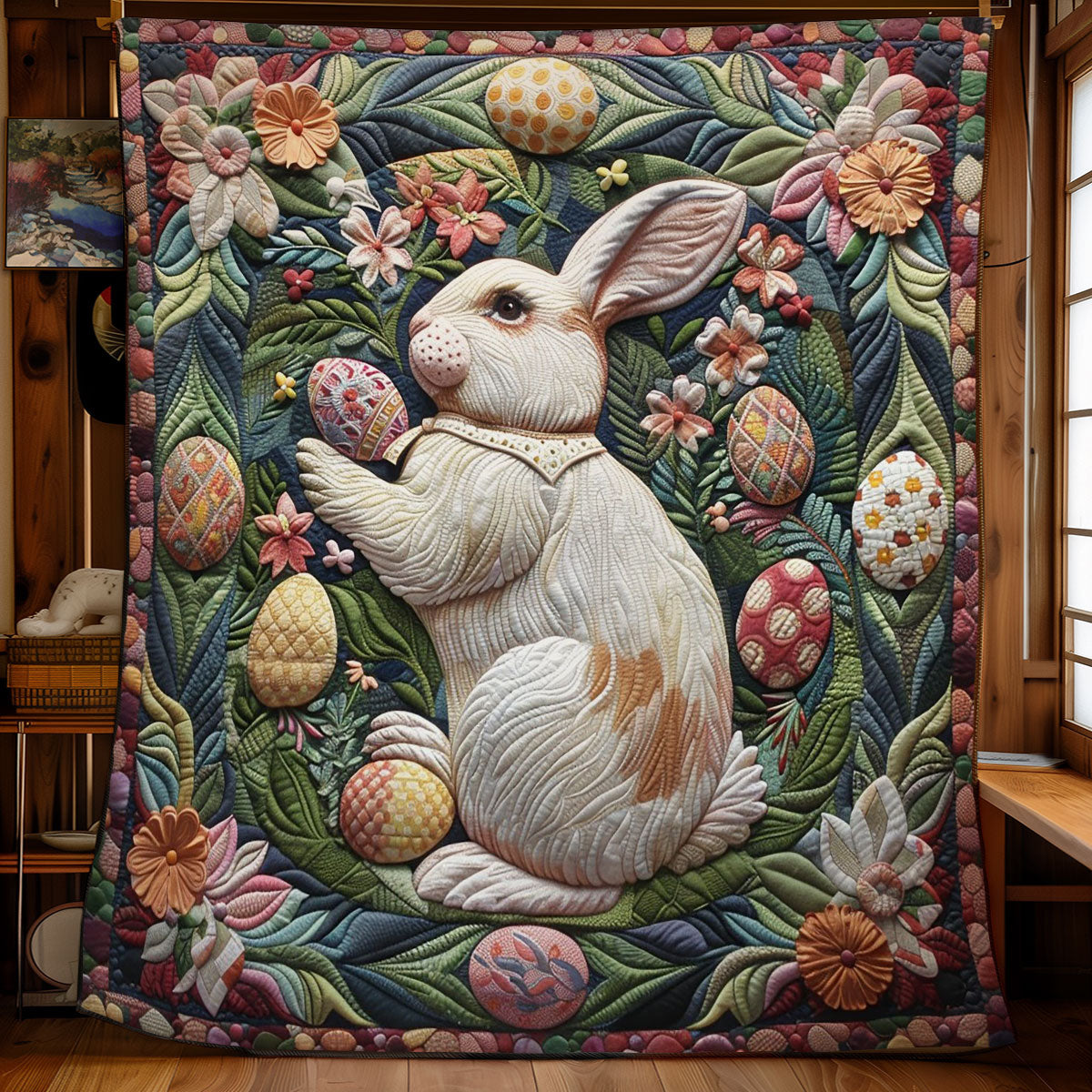 Happy Bunny WM2808013CL Quilt