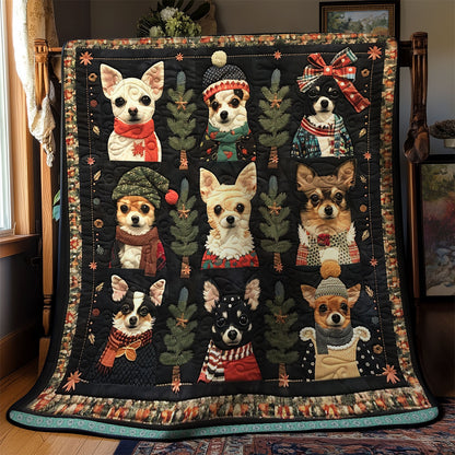 Happy Chihuahuas WN0909052CL Quilt