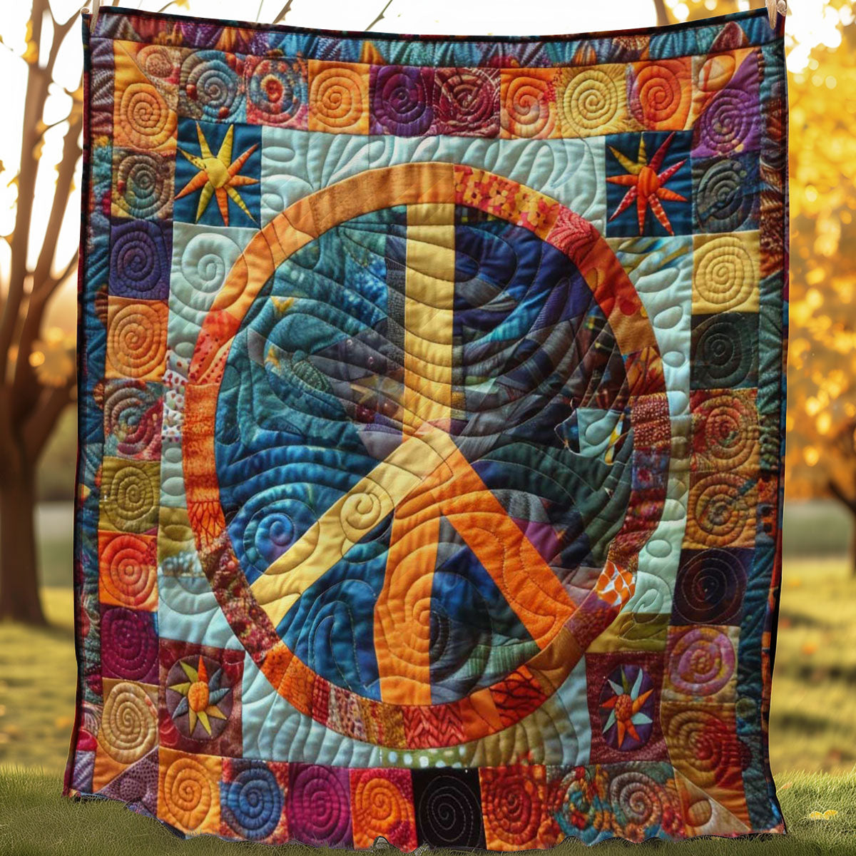 Harmony Peace WN2108040CL Quilt