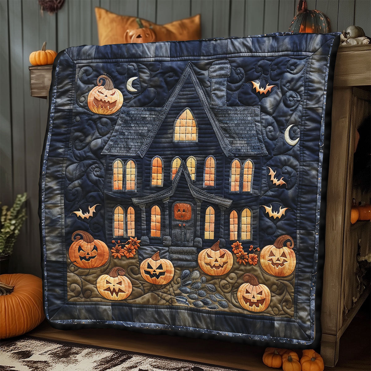 Haunted House SR2008029CL Quilt