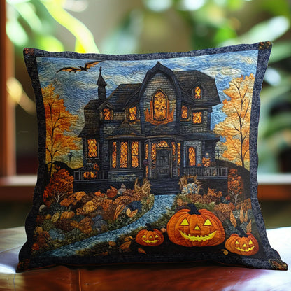 Haunted House WN0308047CL Quilt Pillow Case