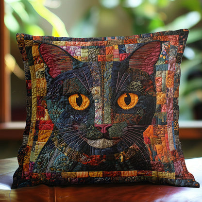 Hidden Cat WN0208079CL Quilt Pillow Case