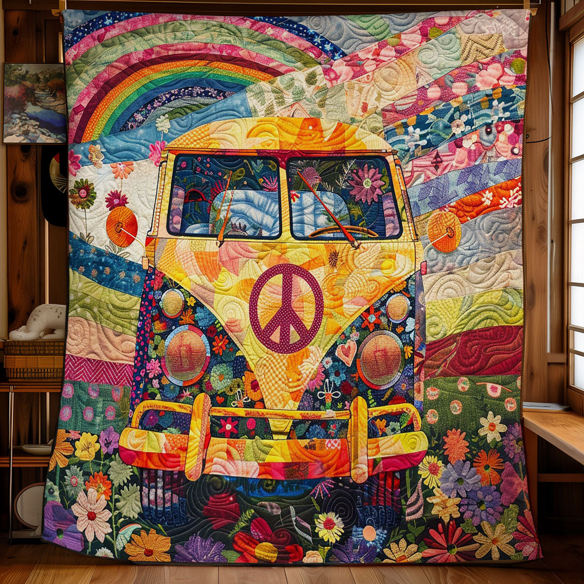 Hippie Cam Van WM2908037CL Quilt