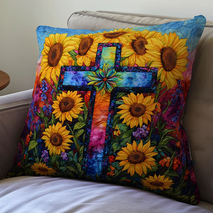 Hippie Cross WM0508108CL Quilt Pillow Case