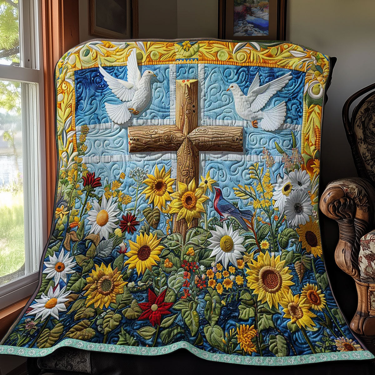 Hope Cross WN0509013CL Quilt