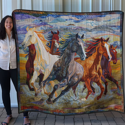 Horse Herd Haven WN0808096CL Quilt