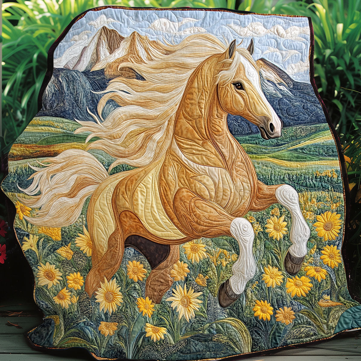 Running Horse SR0708019CL Quilt