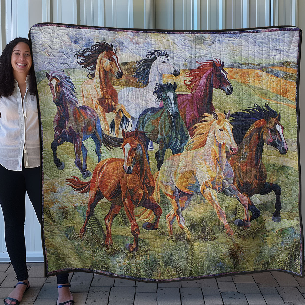 Horse Meadow WN0808104CL Quilt