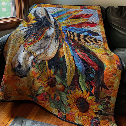 Horse Native WM2907002CL Quilt