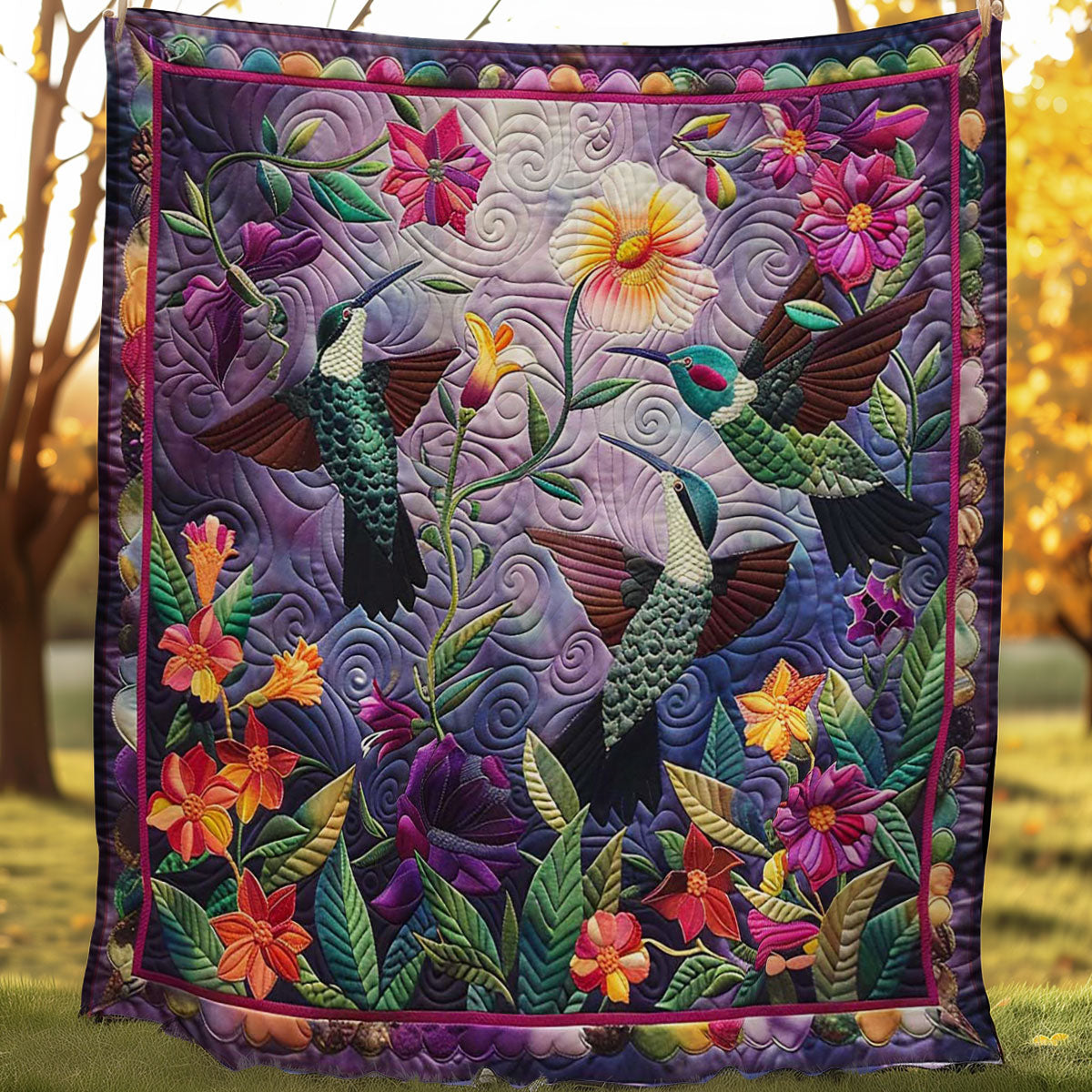 Hummingbird Aura WN1408096CL Quilt