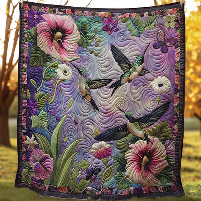 Hummingbird Blissful Nest WN1408097CL Quilt