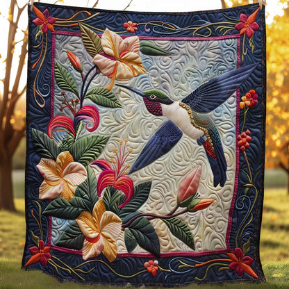 Hummingbird Bloom WN1908021CL Quilt