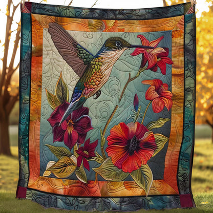 Hummingbird Blossom WN1608017CL Quilt