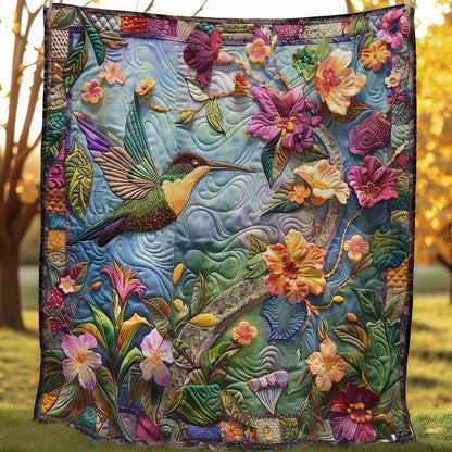 Hummingbird Bouquet WN1908020CL Quilt