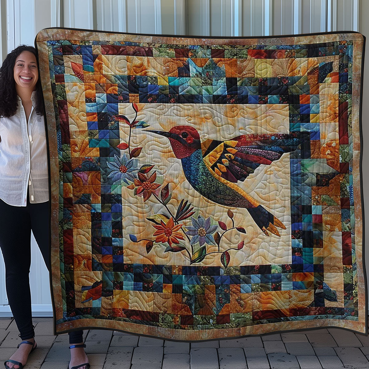 Hummingbird Delight WN3007017CL Quilt