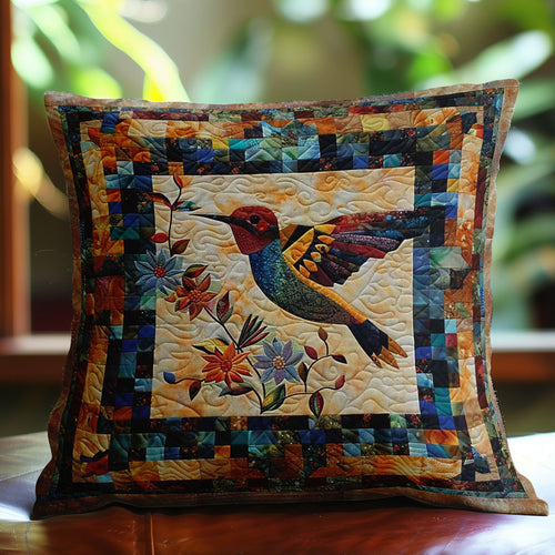 Hummingbird Delight WN3007069CL Quilt Pillow Case