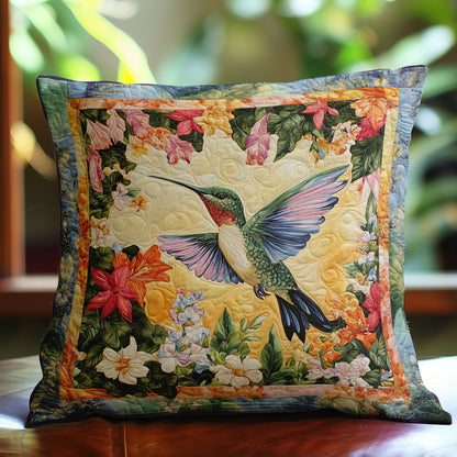 Hummingbird Delight WN3107078CL Quilt Pillow Case