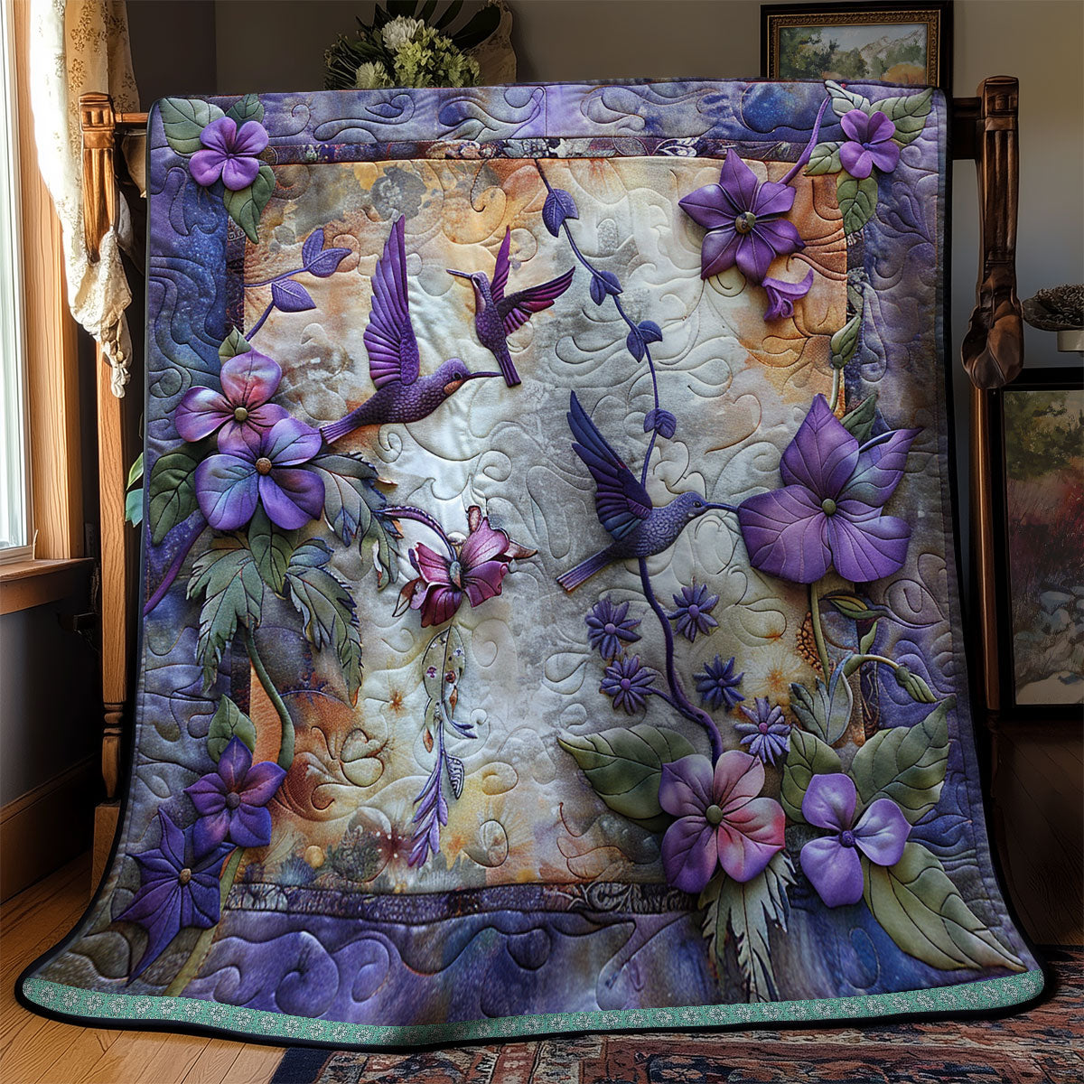 Hummingbird Elegance WN0909010CL Quilt
