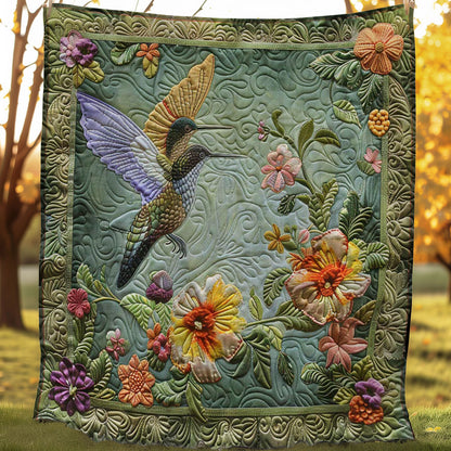 Hummingbird Garden WN1408082CL Quilt