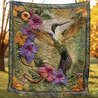 Hummingbird Garden WN1908018CL Quilt