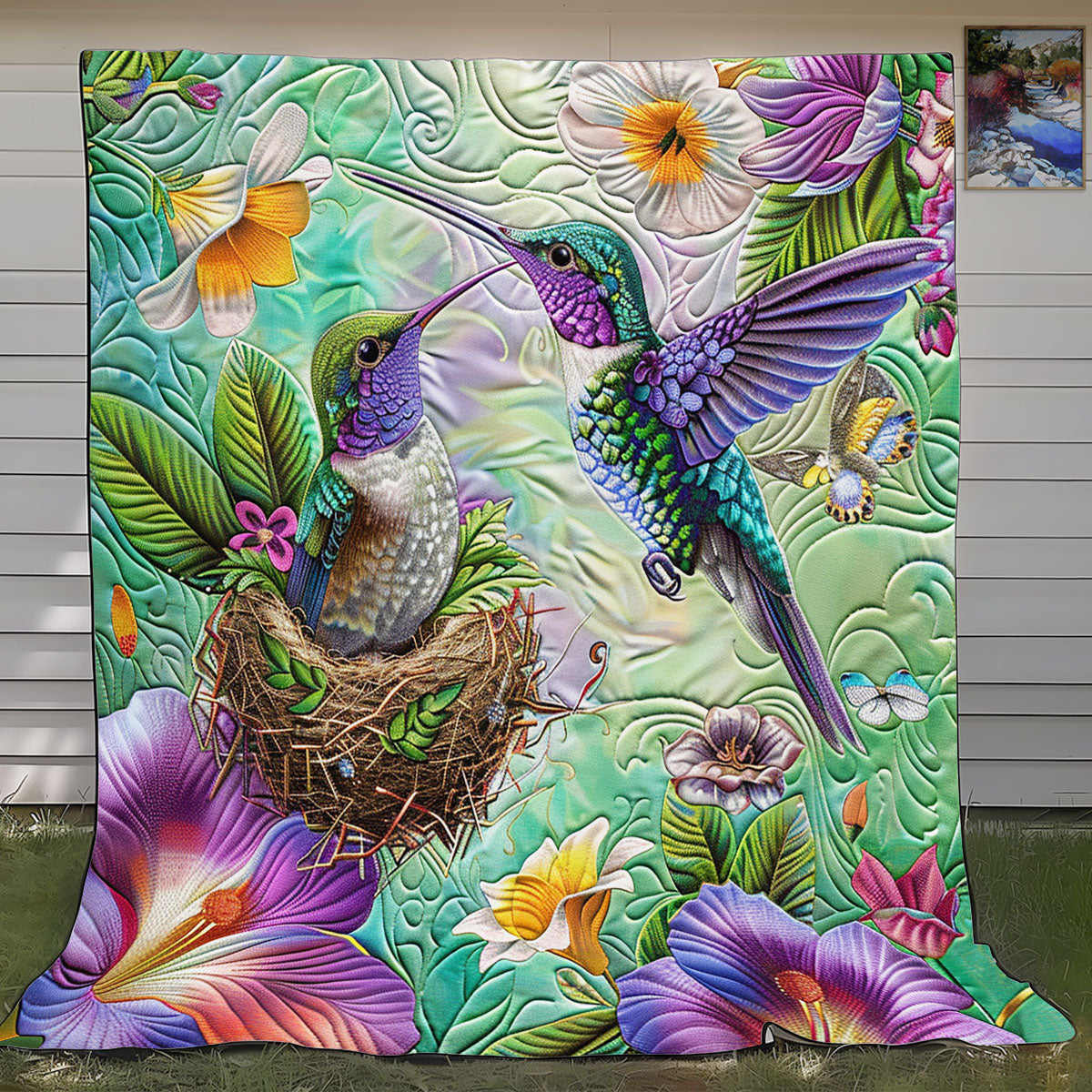 Hummingbird Harmony SR1008009CL Quilt