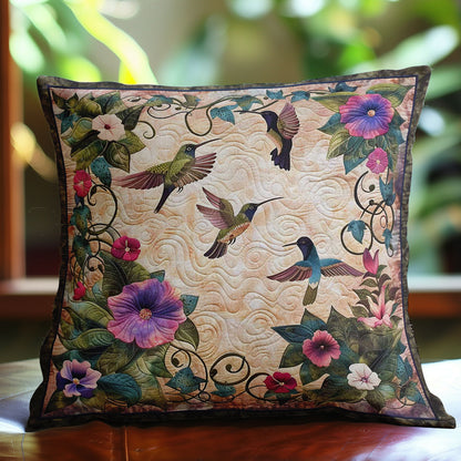 Hummingbird Haven WN2607053CL Quilt Pillow Case