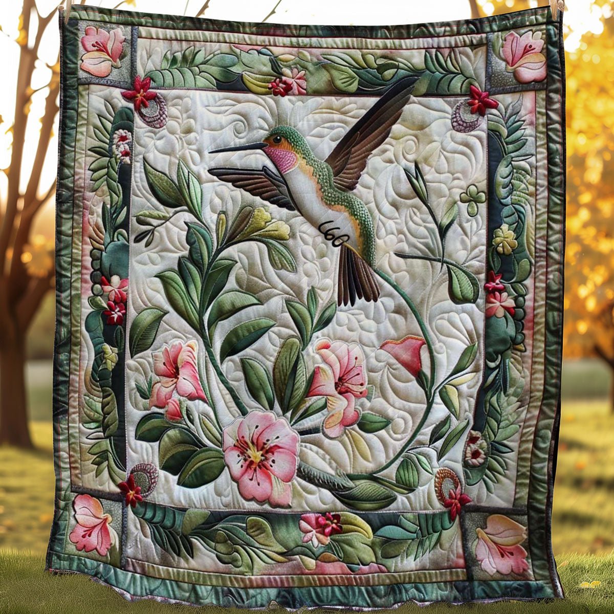 Hummingbird Magic WN1408086CL Quilt