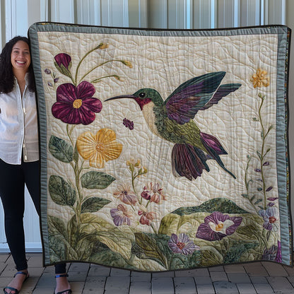 Hummingbird Memory WN0708010CL Quilt
