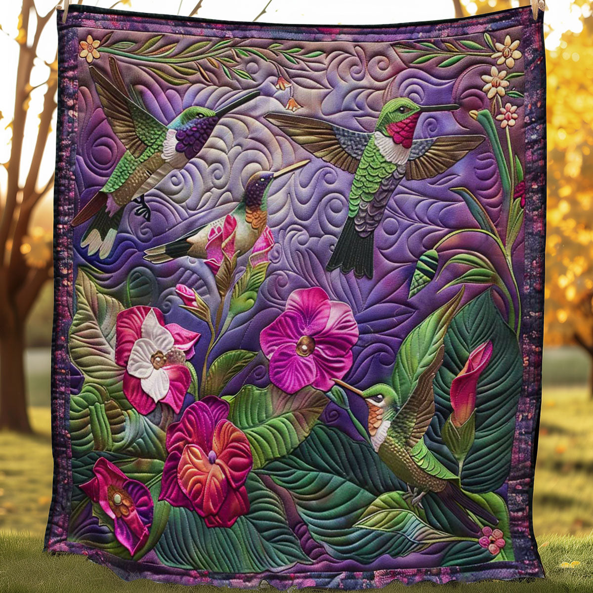 Hummingbird Radiance WN1408094CL Quilt