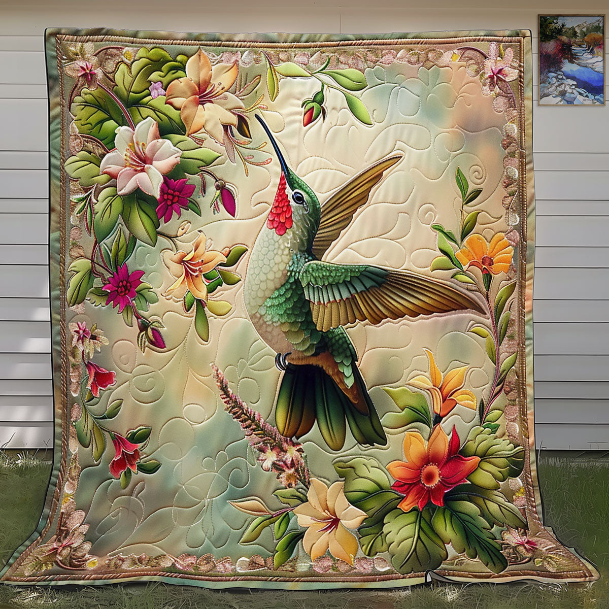 Hummingbird SR1008037CL Quilt