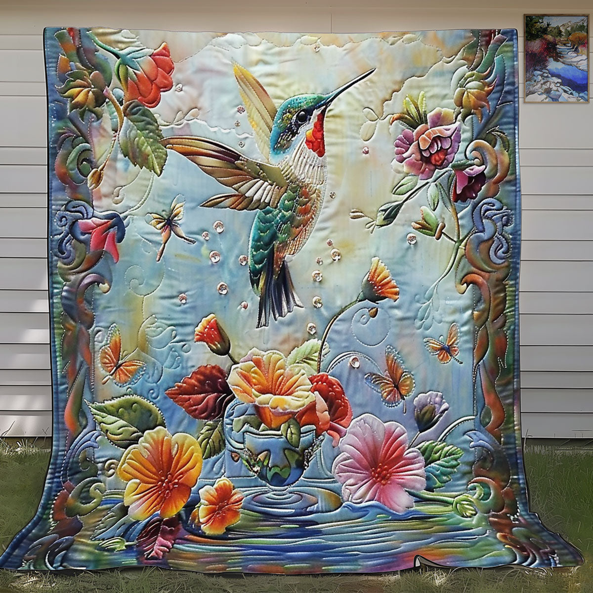 Hummingbird SR1008064CL Quilt