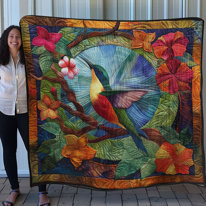 Hummingbird Symphony WN3007018CL Quilt