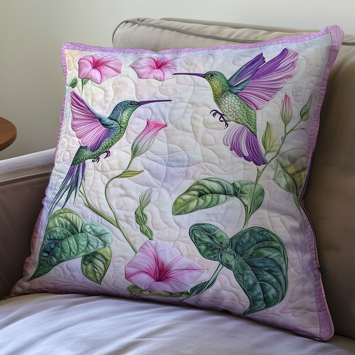 Hummingbird WM0508115CL Quilt Pillow Case